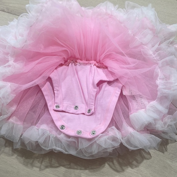 POPATU DRESS PINK AND FLOWERS 18 months - Picture 4 of 6